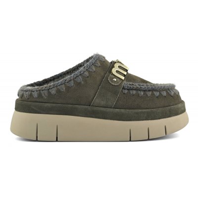 Bounce welt clog suede BKOL