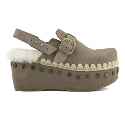 Suede clog back strap ELGRY