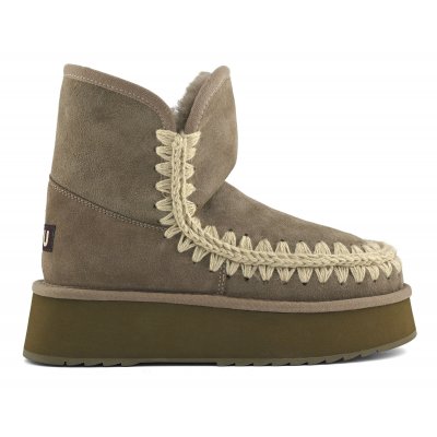 Platform boot suede ELGRY