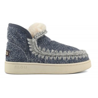 New eskimo sneaker hairy suede HCBLU
