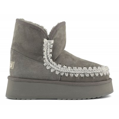 Platform boot suede NGRY