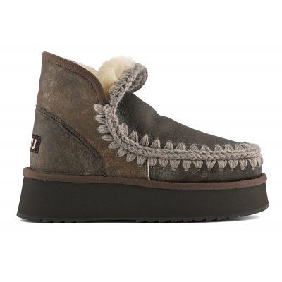 Mini eskimo platform boot special leather VINDKB