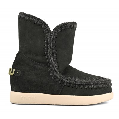 New Inner Wedge Suede BKBK