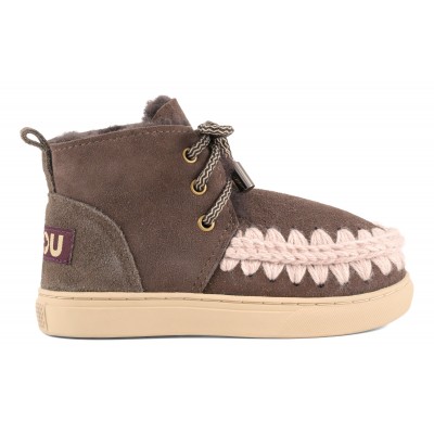 Eskimo Sneaker Lace-up Kid MOCHA