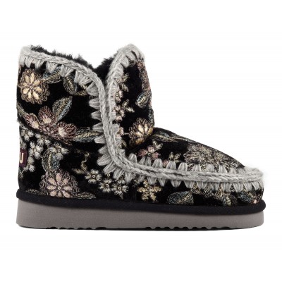Eskimo 18 Botanical Velvet VHBLK