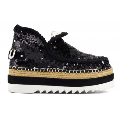 Eskimo jute sequins SEQBLA