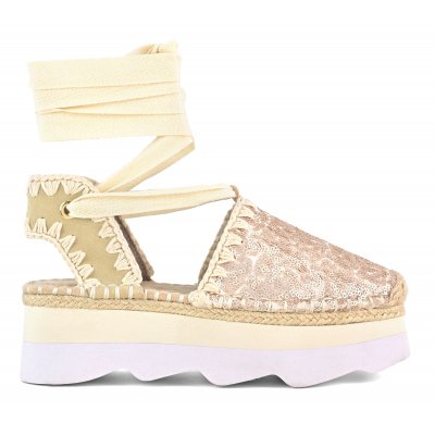 Espa sandal micro sequins MSQNAT