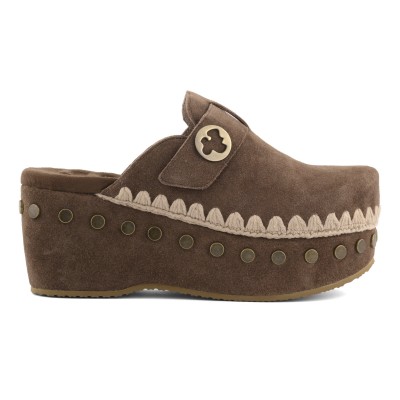 Clog plain suede DPBRO