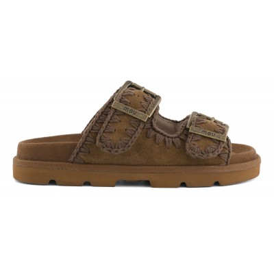 Low bio sandal monochrome NUTBR