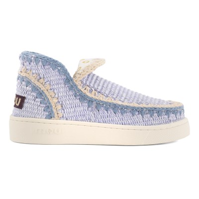 Summer sneaker monocolor raffia RBLU