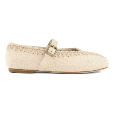 Raffia ballet shoe RNCRU