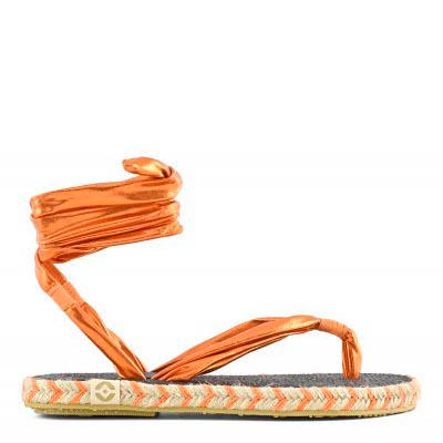 Nalho Velvet Memory Foam Yoga Espadrille Ankle Wrap Sandals Size 10 US/ 40  EU