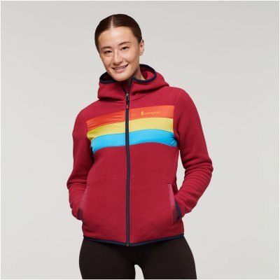 Teca Fleece Hooded Full-Zip Jacket Woman DANZ