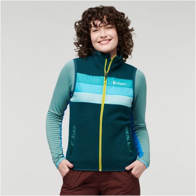 Teca Fleece Vest Woman GRNIS