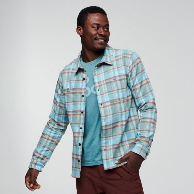 Mero Organic Flannel Shirt Man BLGP