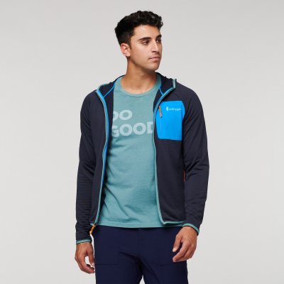 Otero Fleece Full-Zip Hooded Jacket M GRAPH