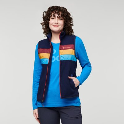Teca Fleece Vest Woman GRNIS