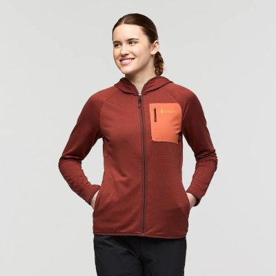 Otero Fleece Full-Zip Hooded Jacket Woman RSTY