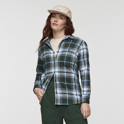 Quedo Flannel Shirt Woman CHTPL