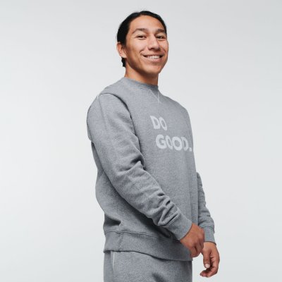 Do Good Organic Crew Sweatshirt M  HGRY