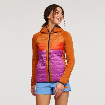 Capa Hybrid Insulated Hooded Jacket Woman AMBSU