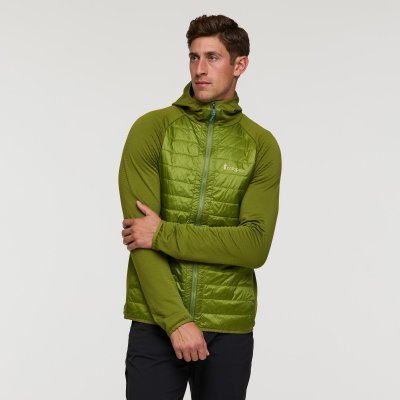 Capa Hybrid Insulated Hooded Jacket Man BLKMT