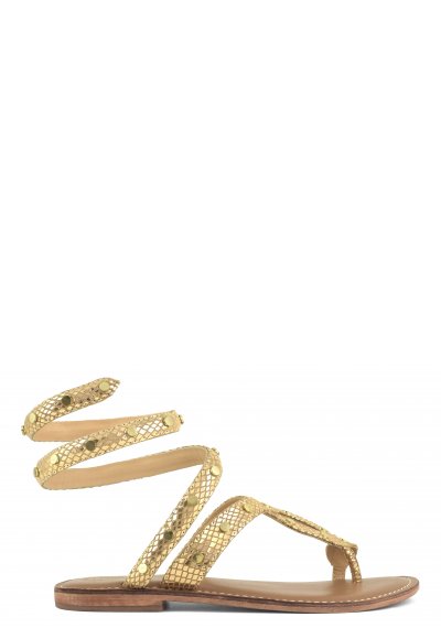 tan wrap up sandals