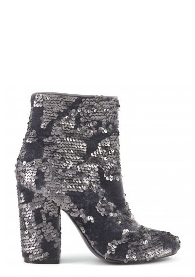 Sequins heel boot