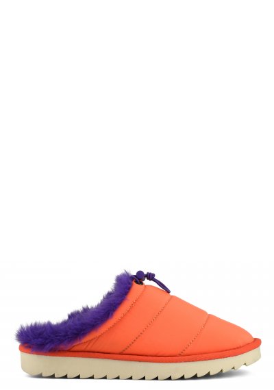 Nylon sabot with internal fur