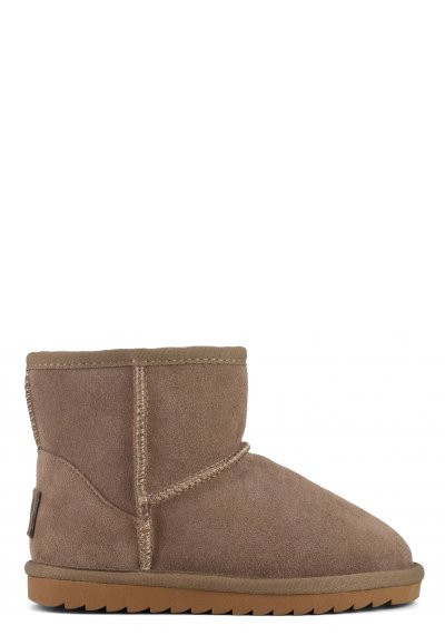 Winter boot in suede