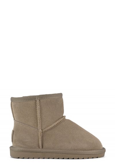 Boot in suede