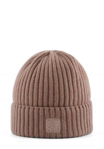 Beanie hat in wool and cashemere