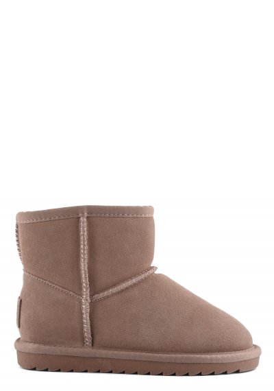 Winter boot in suede