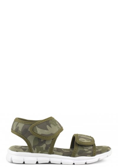 KAFF kids sandal with camo-print upper and two functional straps