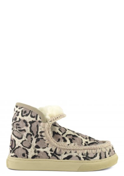 Eskimo Sneaker Ponyskin BLWHI