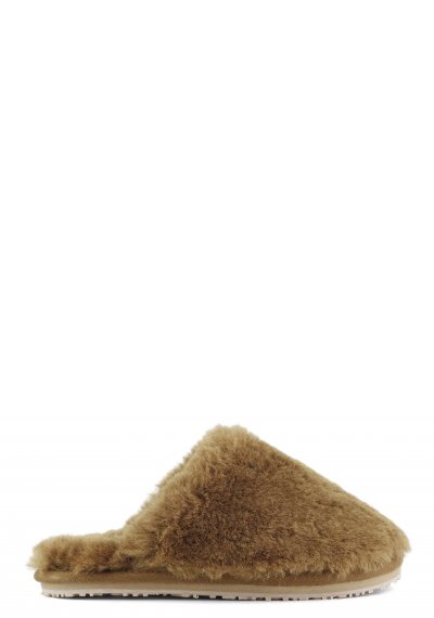 Closed Toe sheepskin fur slipper COG