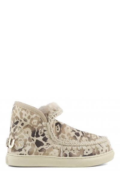 eskimo sneaker printed leather - sneakers mou women fall winter