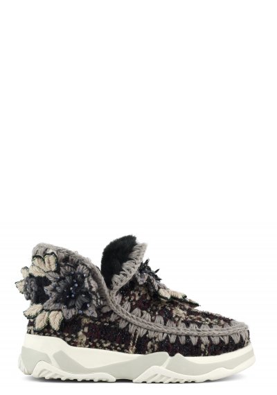 ESKIMO TRAINER TARTAN&FLOWER TALBUR