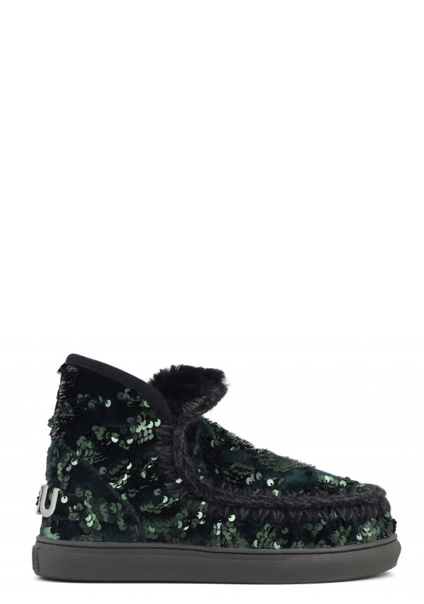 Eskimo sneaker big metallic logo GASQGR