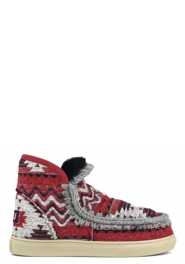 Eskimo sneaker kilim fabric KILRED