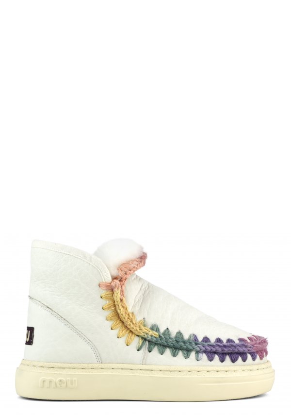 Eskimo sneaker bold rainbow stitching NUTRWH