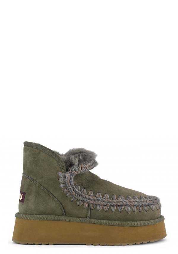 MINI ESKIMO PLATFORM BOOT BKOL