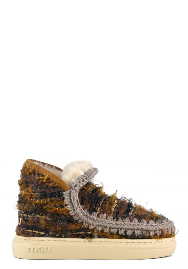 ESKIMO SNEAKER BOLD TWEED TWDMAR