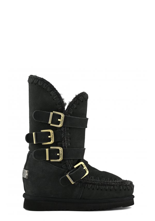 Inner Wedge Tall Buckle Straps BKBK