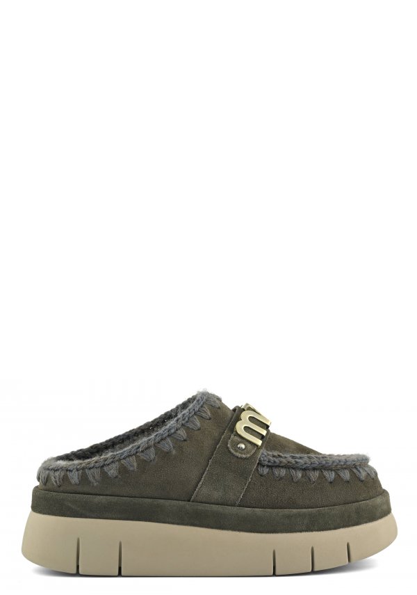 Bounce Welt Clog Suede BKOL