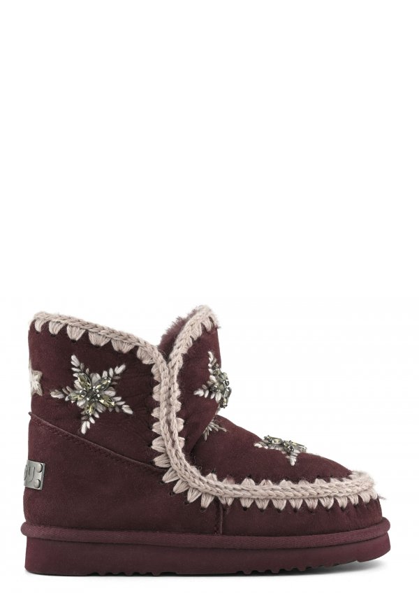 Eskimo 18 Wool Stars &amp; Rhinestones CAB