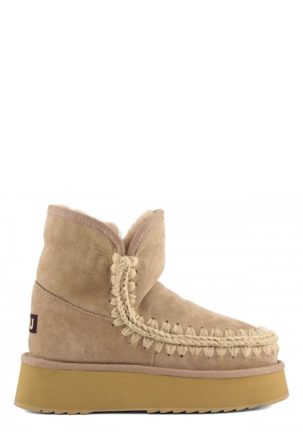Platform Boot Suede CAM