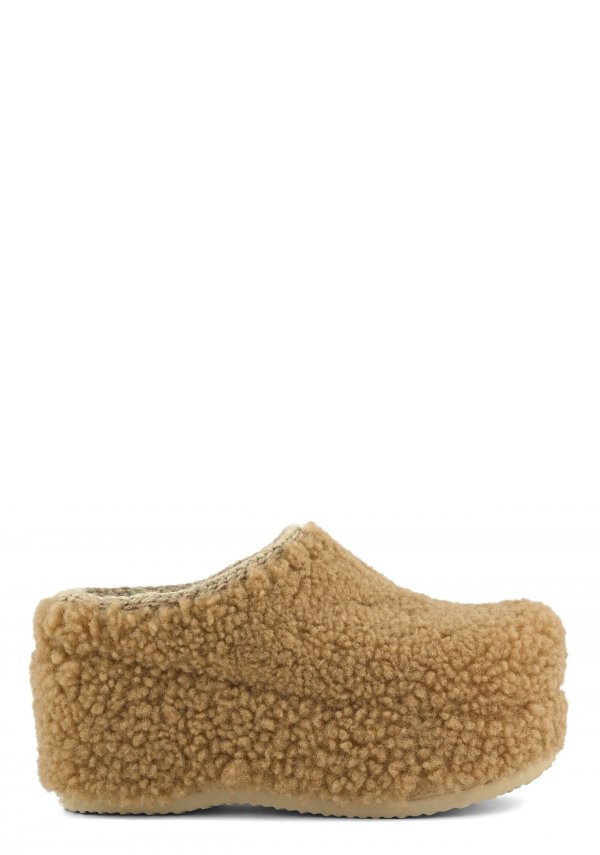 Curly Sheepskin Clog COG