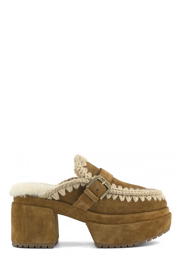 Platform Clog Buckle Strap COG