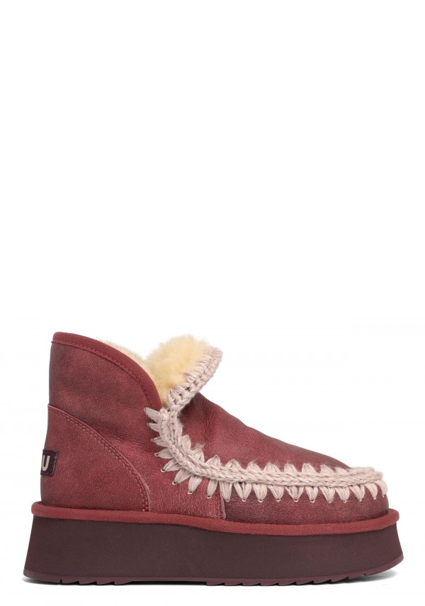 Mini Eskimo Platform Boot Special Leather VINCAB